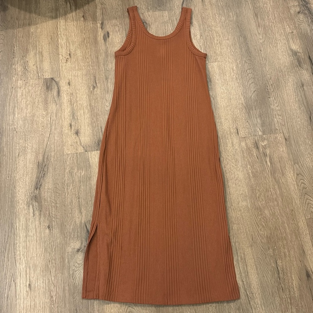 Target Women's Midi Dress - Rust